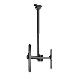 TooQ LPCE1170TSLI-B Soporte de Techo Giratorio, Inclinable y Nivelable para TV de 37 a 70 Pulgadas, Hasta 50 kg